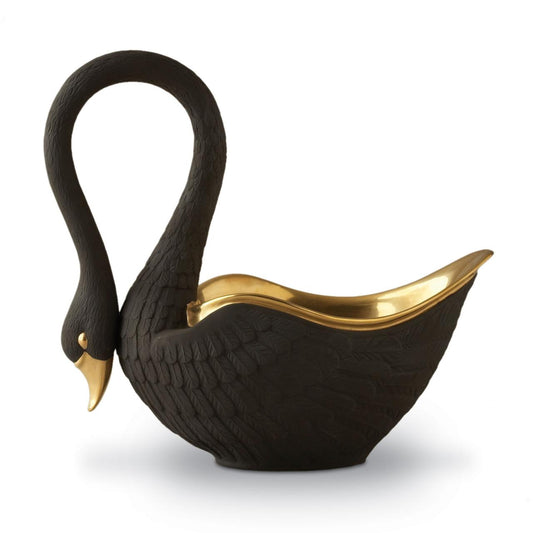 Swan Bowl Black