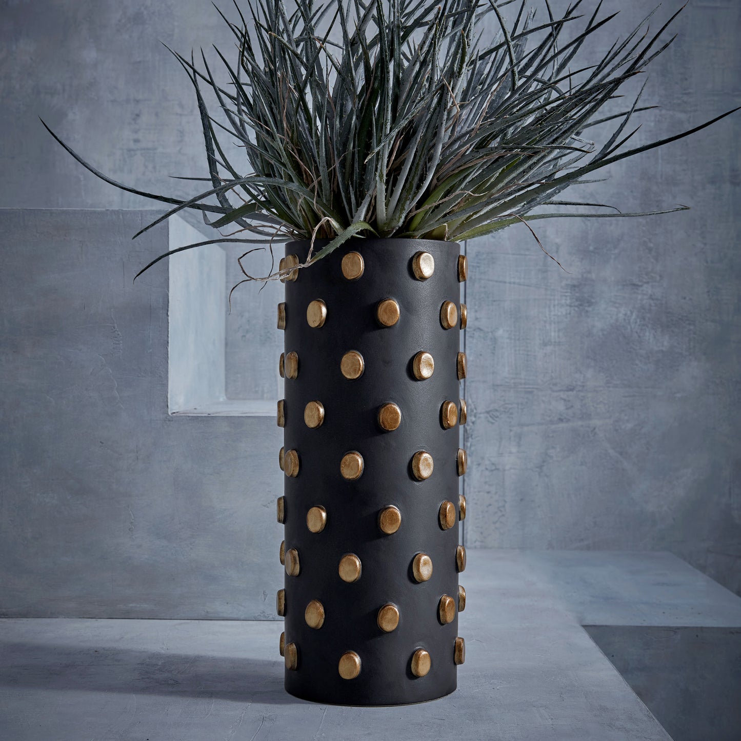 Teo Vase Black